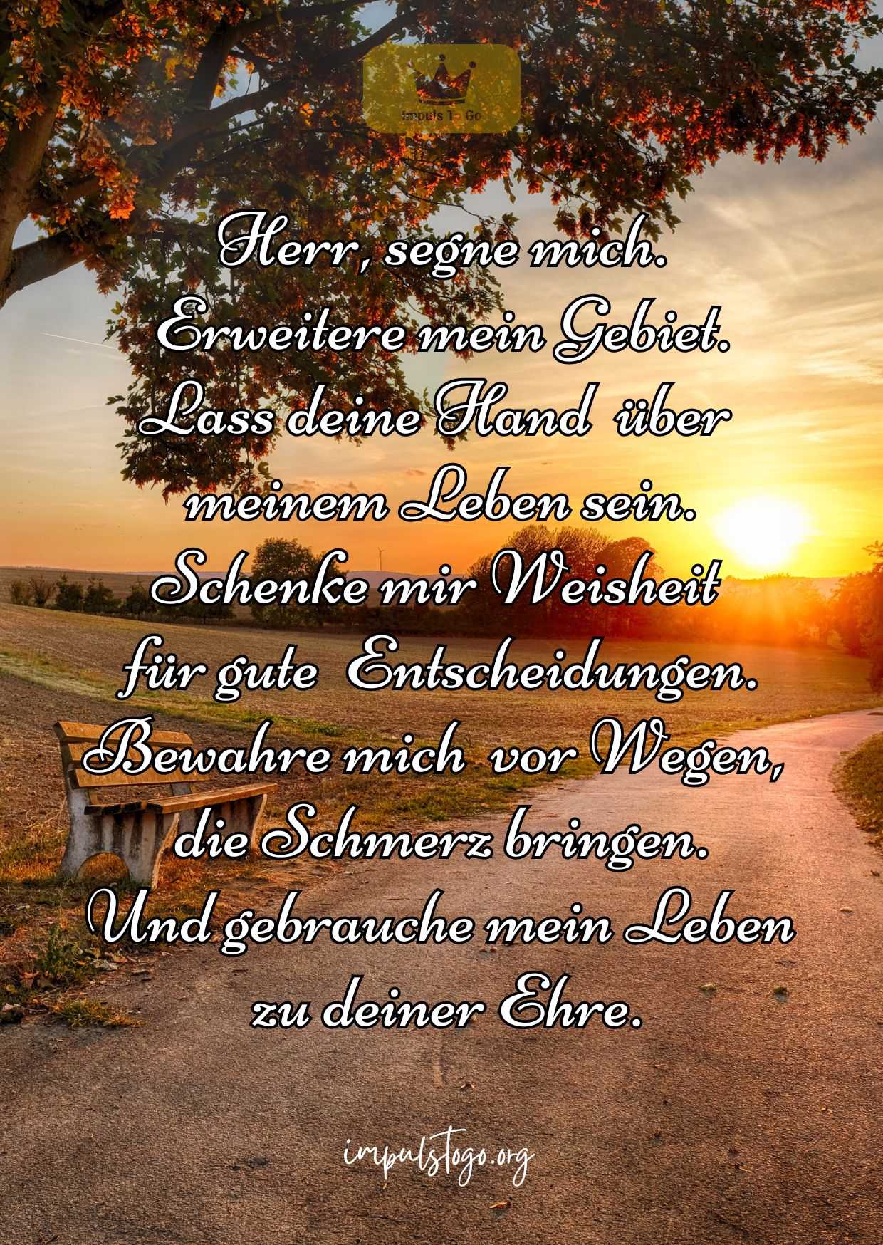 Das Gebet von Jabez - Karte